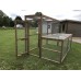 L- Shape Pet Rabbit Animal Run 8ft x 6ft