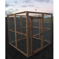 Fox / Dog Safe 6ft x 6ft 16G Rabbit Chicken Run