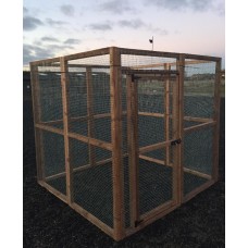 Fox / Dog Safe 6ft x 6ft 16G Rabbit Chicken Run