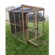 Bird Aviary 6ft x 6ft 19G 184cm x 93cm Chicken Run Budget Waterproof Enclosure