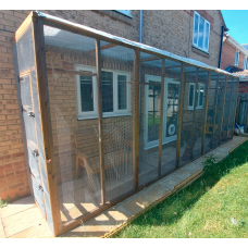 Catio / Cat Lean to 20ft x 4ft x 8ft Cat run