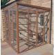8ft x 6ft x 7.5ft Outdoor Catio with Shelves & Ladders – Secure & Stylish! 😺🏡