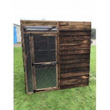 Waterproof Chicken Run 6ft x 6ft 16G Fox Proof Dog Chicken Enclosure 