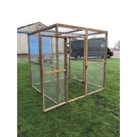🐾 Small Animal Run – Rabbit, Bird, Chicken Pen | 6ft x 6ft x 6ft high | Lightweight 19G Mesh | Optional Roofing 