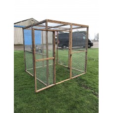 6FT x 6FT Run 19G 184cm x 93cm Rabbit Chicken Pen Bird Aviary