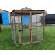 Bird Aviary 6ft x 6ft 19G 184cm x 93cm Chicken Run Budget Waterproof Enclosure