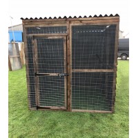 Waterproof Chicken Run 6ft x 6ft 16G Fox Proof Dog Cat Enclosure 