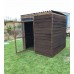 Waterproof Chicken Run 6ft x 6ft 16G Fox Proof Dog Chicken Enclosure 