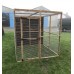 Bird Aviary 6ft x 6ft 19G 184cm x 93cm Chicken Run Budget Enclosure