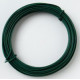 Green PVC coated fencing wire 3.15mm, 5kg approx 140 meters