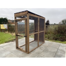 Free Standing Boarded Waterproof 16G Outdoor 6ft x 3ft Animal Rabbit Chicken Dog Pen 1 boarded panel