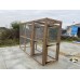 Free Standing 16G Outdoor Run With Safety Door 6ft x 3ft Animal Rabbit Chicken Dog Pen