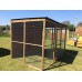 Waterproof Walk in 6ft x 9ft, 3 Fully Boarded Panels, Bird Aviary 19G (184cm x 93cm)