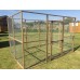 6ft x 9ft 19G Aviary Chicken Rabbit Run with mesh & waterproof roof option