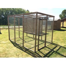 6FT x 9FT Run 19G 184cm x 93cm Rabbit Chicken Pen Bird Aviary 