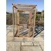 Free Standing Cat Run 6ft x 4ft Shelves and Hammock Tower Brown