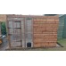 Bunnio 9 x 6 ft 1/2" x 1/2" wire mesh with felt roof