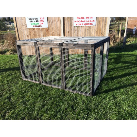 13 Aviary 16G 1" Fox / Dog Proof Rabbit Run