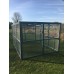 Chicken run 8ft x 12ft Chicken Fox Proof Cat Pen Painted Blue