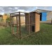 Wooden Dog Run With Sleeping Box 9ft x 4ft