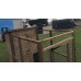 Wooden Dog Run With Sleeping Box 9ft x 4ft