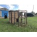 Wooden Dog Run With Sleeping Box 9ft x 4ft