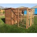 Double Dog Kennel With Run