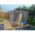 Rabbit enclosure animal house with run different sizes