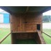 Cat Run with Raised Sleeping Box 6ft x 12ft Waterproof Roof