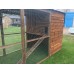 Cat Run with Raised Sleeping Box 6ft x 12ft Waterproof Roof