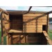 Cat Run With Raised Sleeping Box Overall 6FT x 14FT