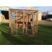 Cat Run With Raised Sleeping Box 6FT x 9FT