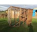 Cat Run With Raised Sleeping Box 6FT x 6FT