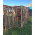 Cat Run With Raised Sleeping Box 6FT x 6FT With External Safety Door