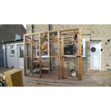 Catio / Cat lean to 8ft long x 3ft wide x 7ft5" tall