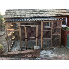 Catio Cat Lean to 10ft x 6ft x 7ft5" tall