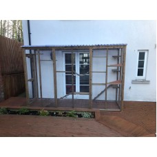 Catio / Cat Lean too 9ft x 3ft x 7ft5"