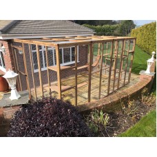 Catio / Cat Lean to 12ft x 8ft x 8ft Cat run