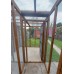 6ft x 6ft  Freestanding Catio with security door 16G 1" x 1" wire mesh