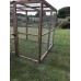 Dog Run 10ft x 8ft 16G Animal Run In Blue Waterproof Roof