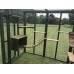 Green PVC Cat Catio Play Pen 6ft x 9ft 