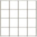 Galvanised Weld Mesh Panel 8x4,2x2,12G