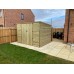 4Wire 10ft x 8ft Wooden Pent Heavy Duty Shed