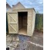 4Wire 6ft x 6ft Wooden Pent Heavy Duty Shed