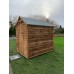 4Wire 8ft x 6ft Wooden Apex Heavy Duty Shed