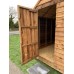 4Wire 8ft x 6ft Wooden Apex Heavy Duty Shed