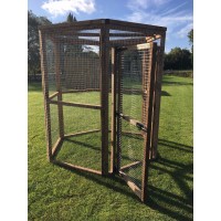 Hexagonal 8ft Bird Aviary 