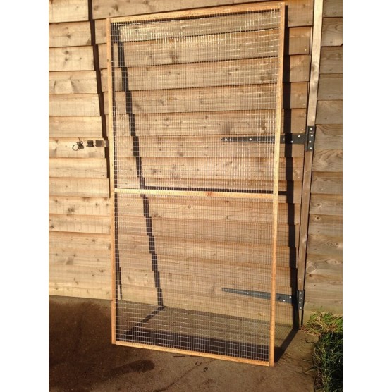 30  Aviary Panels + 1 free door 6ft x 3ft 19g 184cm x 93cm