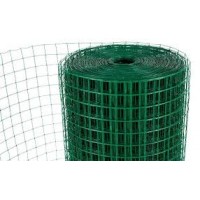 Green PVC Wire Mesh 13x25mm Holes (1/2"x 1" inch) 36"High - 30